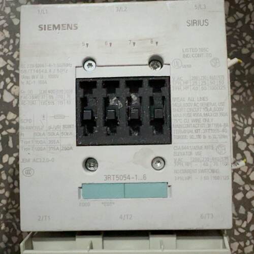 溢价-SIIRUS接触器，型号3RT5054-1-6，线圈电