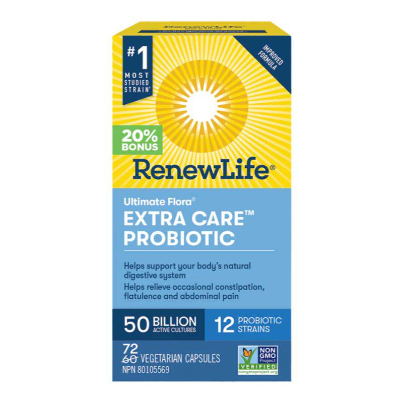 加拿大RenewLife500亿活性菌成人益生菌胶囊60粒