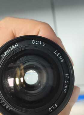 几乎全新NAVITAR工业镜头，12.5mm F1.3，—议价
