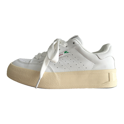 路十三韩系小白鞋女配裙子春秋百搭学生平底休闲板鞋小众chic鞋子