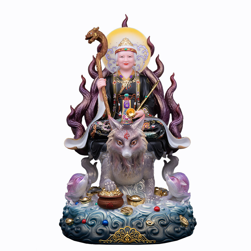 黑老太神像黑妈妈像铁刹山真身像黑奶奶像体东北仙家四大家族摆件