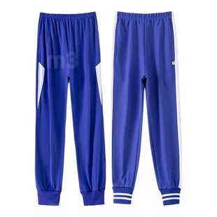 惠州市石湾公立小学生校服石湾中心小学纯棉加绒长裤春秋运动男女