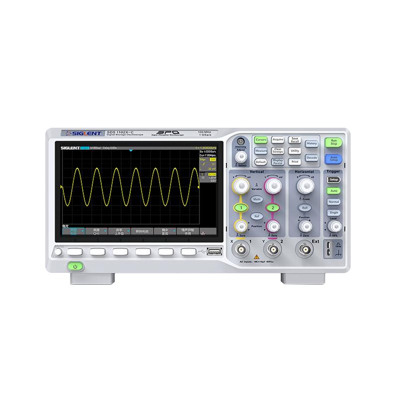 【自营】鼎阳1G 200M双通道数字示波器SDS1202X-C