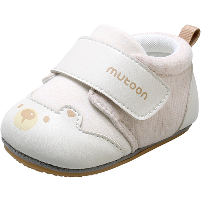 牧童婴儿软底小熊步前鞋