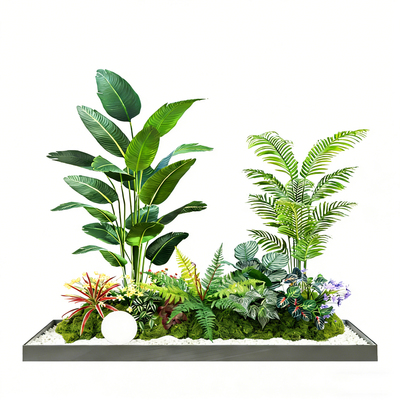 仿真绿植现代简约造景组合