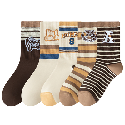 袜2026新款纯棉100%全棉女童袜