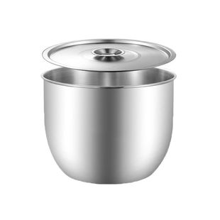 加厚大容量食品级打蛋盆钵钵鸡烘培工具摆摊打发奶油带盖装猪油盆