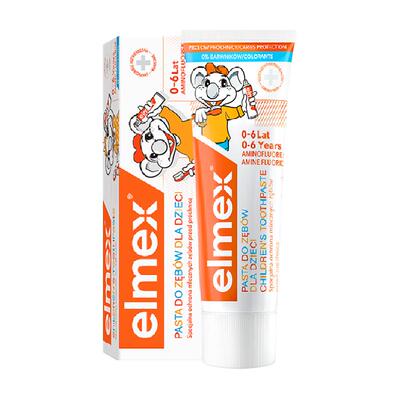 elmex0-6岁儿童牙膏含氟防蛀