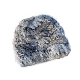 重工！纯手工编织真兔毛皮草帽子晚晚风獭兔毛保暖护耳包头毛线帽