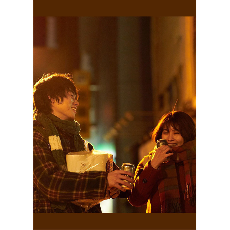 电影海报 花束般的恋爱海报菅田将晖 有村架纯简约墙贴卧室贴纸画