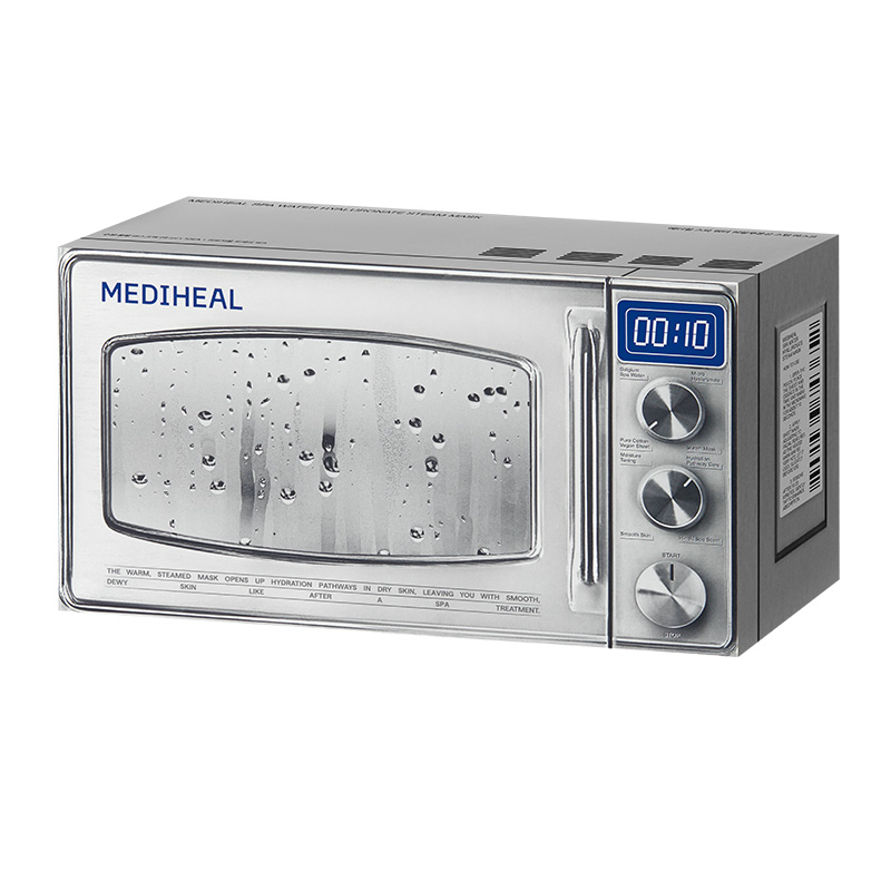 【SPA级水润护理】美迪惠尔透明质酸热敷补水贴片面膜1盒官方正品