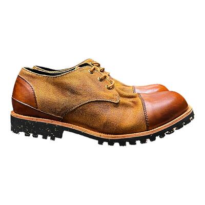 原创设计师风格做旧男鞋牛皮皮鞋