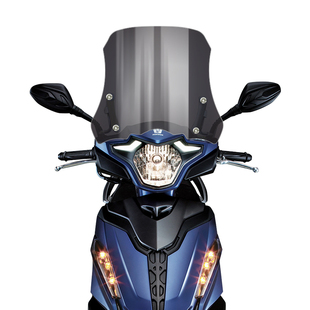 USR125改装前风挡玻璃USR专用加高透明防摔挡风HJ125T-21专用风挡