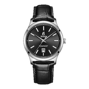 瑞士依波路手表男石英表复古系列皮带简约石英腕表男日历商务男表