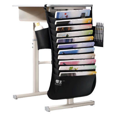 学生必备加厚大容量挂书袋超能装