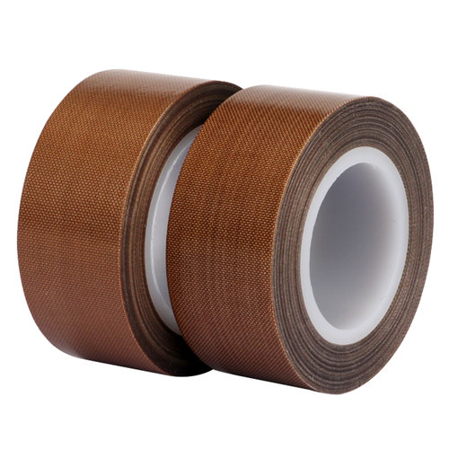 特氟龙胶带耐高温铁氟龙封口机绝缘隔热胶布烫金防磨粘真空机包装发热丝耐热缩真空胶布进口滚筒耐防粘胶带