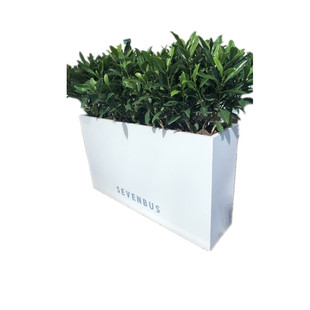 不锈钢定制户外组合铁花箱花坛售楼部商业街围栏隔断屏风花架花槽