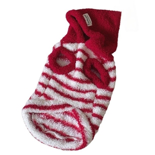 狗狗衣服冬装新年加绒衣小型犬泰迪比熊过年红色宠物猫咪冬季服装