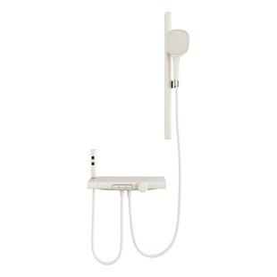 【国补15%】浪鲸简易淋浴花洒套装奶白花洒分体无顶喷花洒59