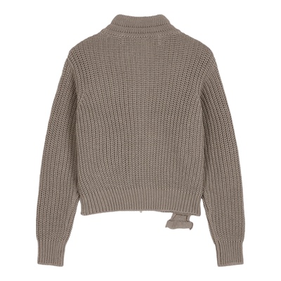 【现货】OPEN YY 26PS 贴布绣针织拉链夹克 DOUBLEBOO