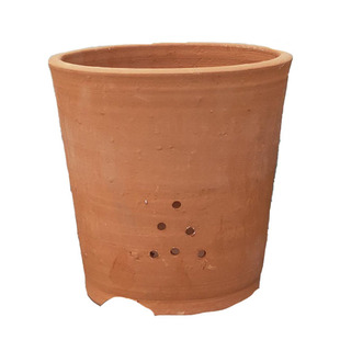 陶瓷花盆大号老式泥瓦盆陶土粗砂素烧花盆特价透气君子兰花盆包邮