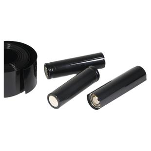 黑色PVC热缩管电池热缩膜宽7mm~500mm电池封装薄膜保护套绝缘套管
