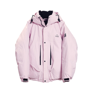 归己/25新款轻户外连帽羽绒服男女 派克羽绒服情侣同款 保暖抗风