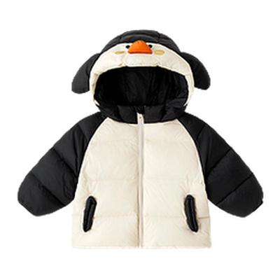 儿童三防羽绒服嘟嘟家男童女童冬季加厚卡通外套童装宝宝衣服冬装