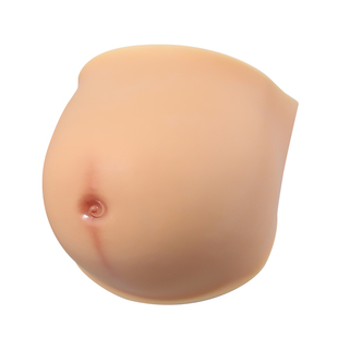 怀孕假肚子妊娠纹孕妇假肚子道具仿真硅胶孕妇肚皮轻便款怀孕道具