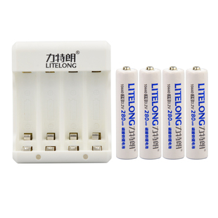 力特朗10440磷酸铁锂电池7号3.2v锂电套装通用激光手电筒玩具电视遥控器鼠标录音笔适用各仪器设备可代1.5v