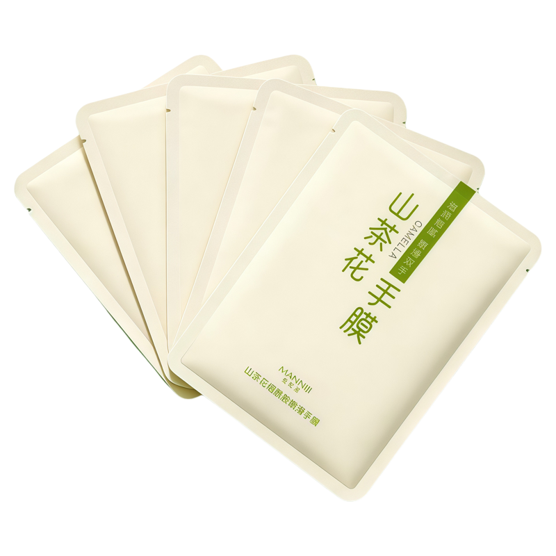 山茶花手膜嫩白保湿嫩白补水修复手部干裂粗糙淡化手纹护理套膜女