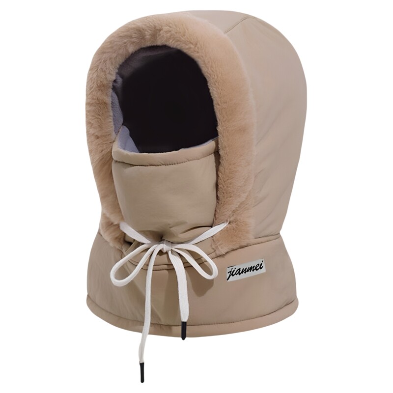 雷锋帽男女冬季户外骑行电动车
