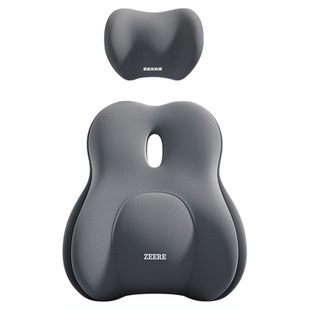 汽车头枕护颈枕车用车载座椅靠主驾驶腰靠套装2025新款护腰神器