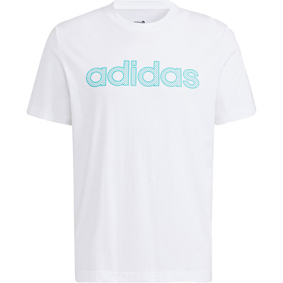 阿迪达斯男子运动休闲时尚短袖