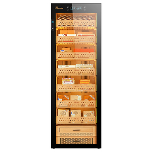 Bacchus/芭克斯YC-7800雪茄柜恒温恒湿风冷雪松木远程WIFI指纹锁