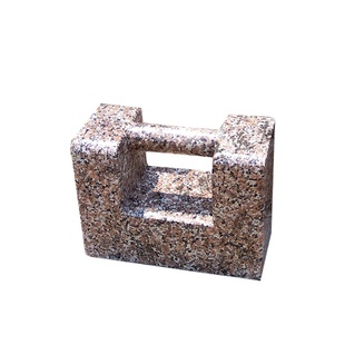 山东花岗岩石锁精工赛级九省包邮 方锁圆头锁天然麻石练功健身