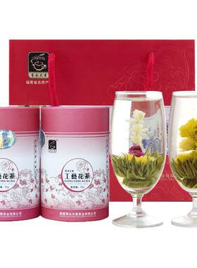隽永工艺观赏年货送礼食品花茶
