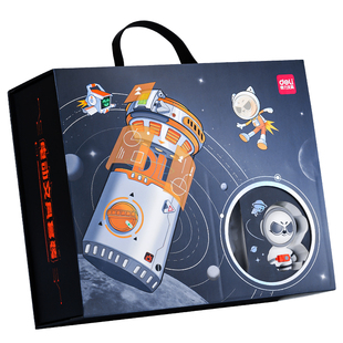 得力电动文具套装幼儿园开学必备大礼包小学生一年级学习用品礼盒儿童好物全自动削笔机削笔器男女孩生日礼物