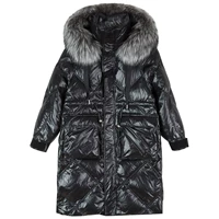 Черный, длинный