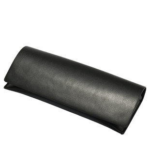 易携带时尚创意皮质油边长皮夹眼镜盒磁吸翻盖抗压太阳镜盒墨镜盒