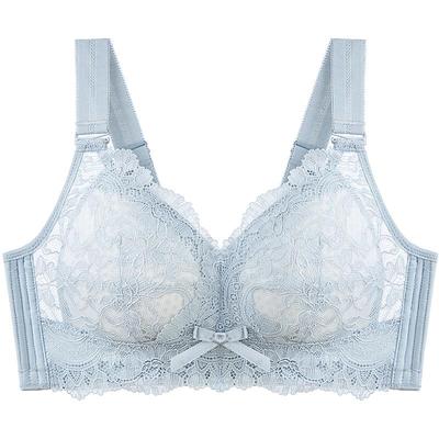 千奈美大胸显小轻薄透气文胸罩