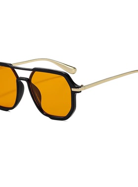 新款大框双梁嘻哈走秀太阳眼镜女