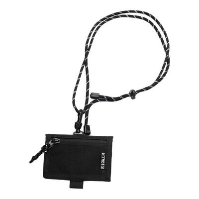 帆布零钱包卡包迷你可挂脖可斜挎