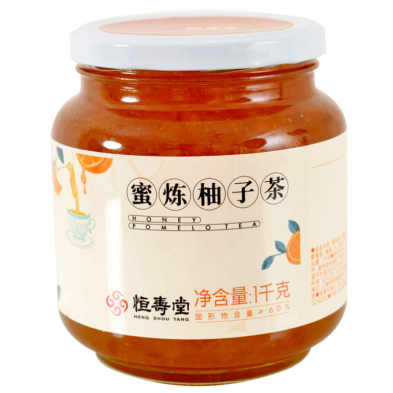 恒寿堂蜜炼柚子茶水果味