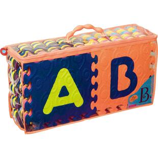 比乐btoys宝宝爬行垫婴儿无毒无味拼接字母泡沫地垫早教爬爬垫1岁