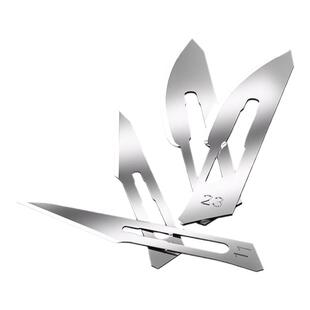 不锈钢工业非手术刀3 4号刀柄11#23号刀片兽用嫁接贴膜修脚刻工具