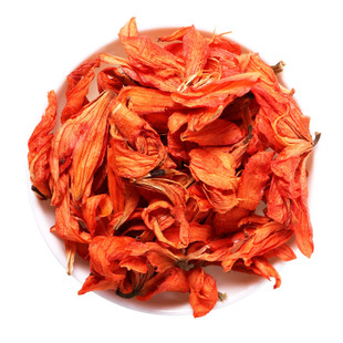 新鲜百合花干茶500g野生天然正品百合花干花女性可泡水喝泡茶食用