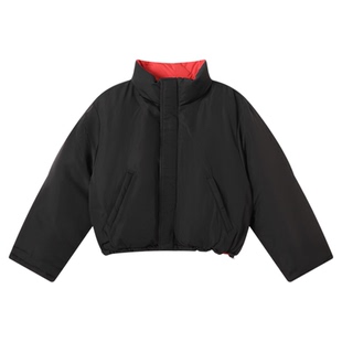 THESOONG/活力暖冬 经典正反两穿95白鹅绒锁温立领羽绒服8085