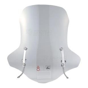 适用雅迪电动车挡风板通用玻璃踏板车有机玻璃九号小牛风挡