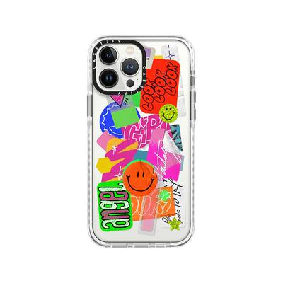CASETiFY艺术家联名笑脸贴纸